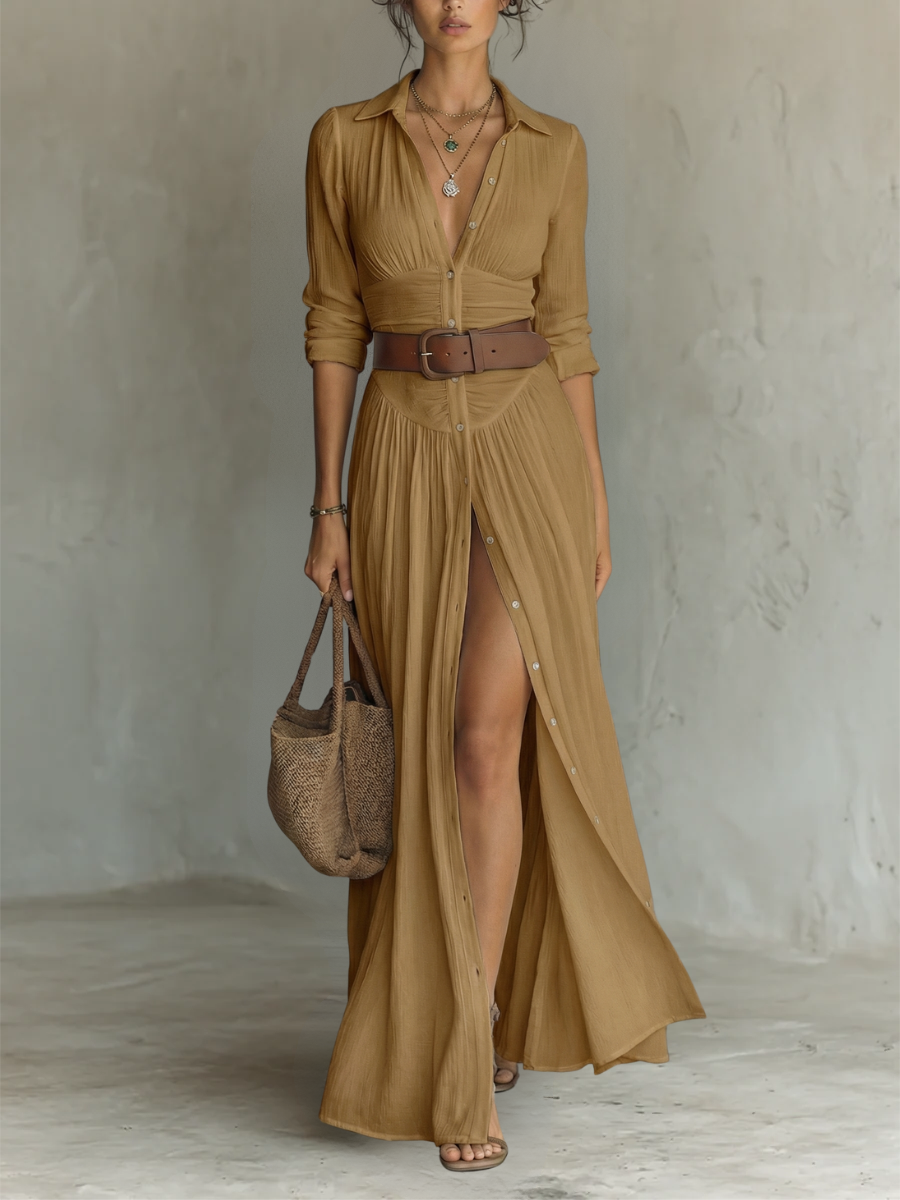 DAFNE - VESTIDO CAMISERO