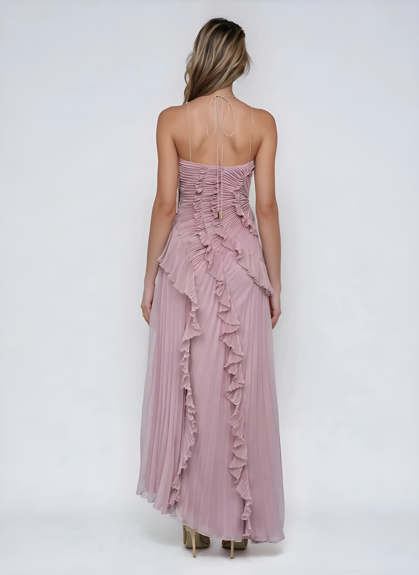 ARIADNA - VESTIDO PLISADO