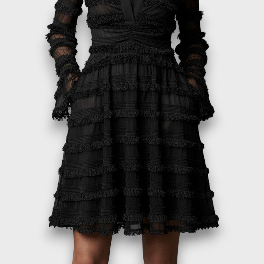 MARTINA - VESTIDO CORTO TEXTURIZADO