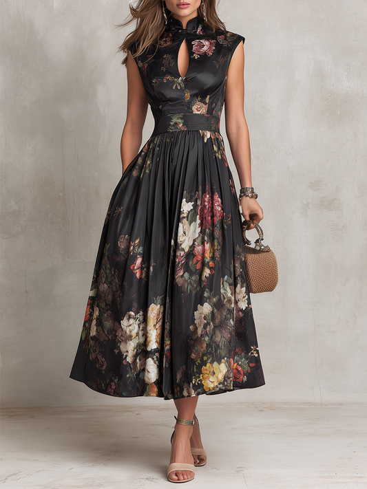 SIENNA - VESTIDO MIDI FLORAL