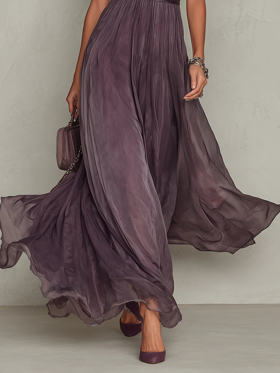 JULIETA | VESTIDO MAXI DE GASA