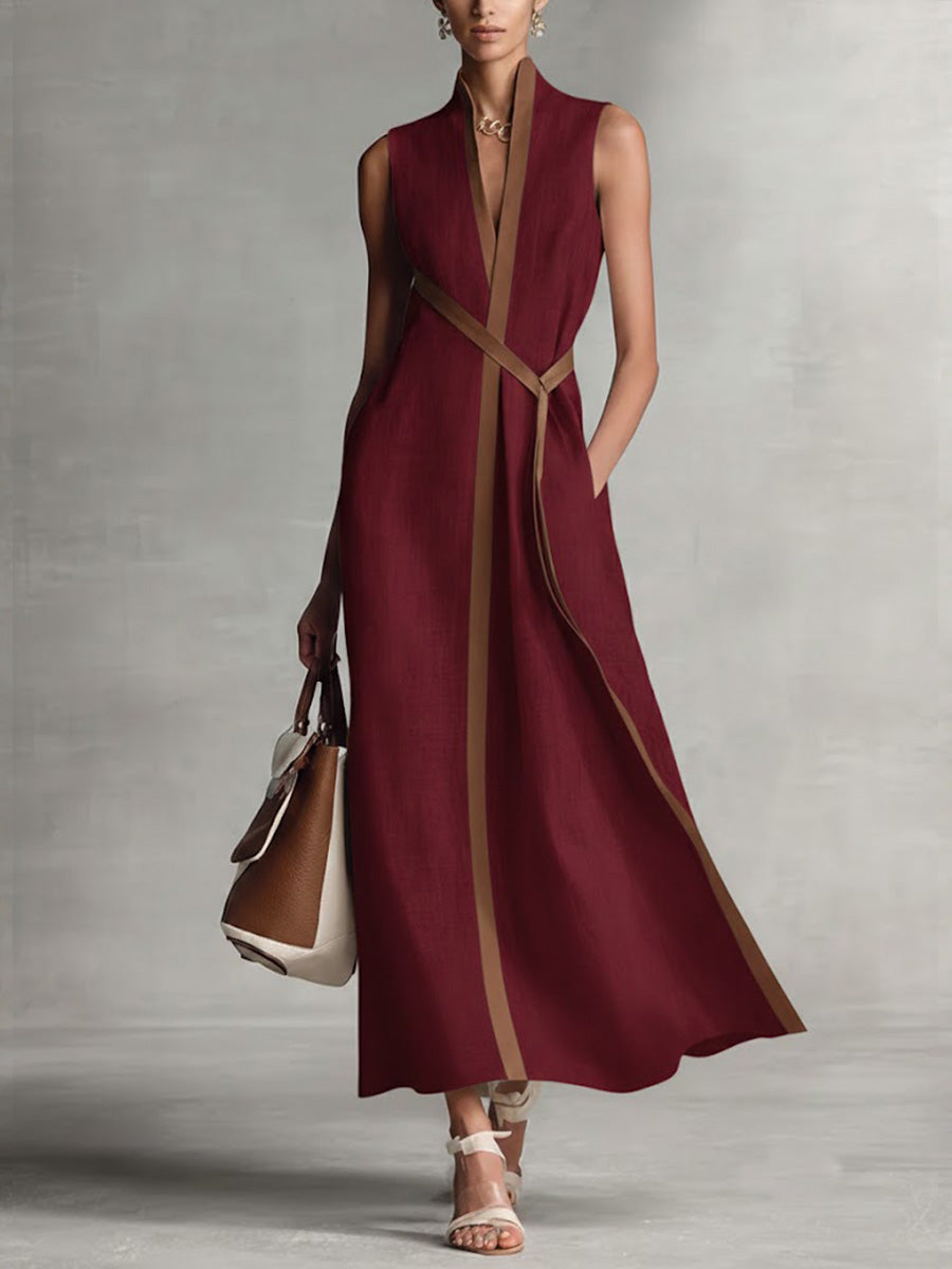 CLEO - VESTIDO RIBETEADO