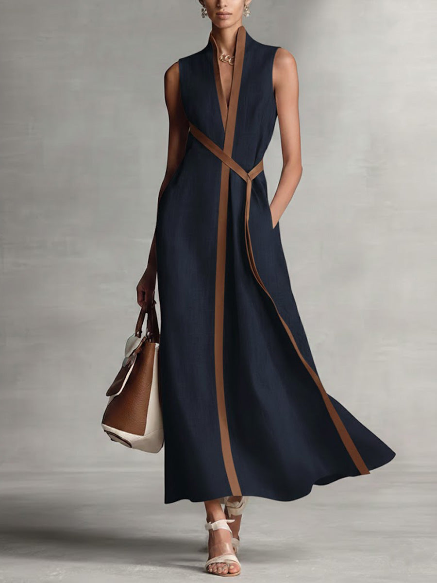 CLEO - VESTIDO RIBETEADO
