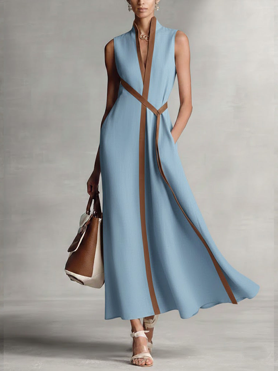 CLEO - VESTIDO RIBETEADO